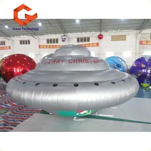 15 피트 크리스마스 장식 풍선 UFO 풍선 헬륨 비행 외계인 우주선 풍선 이벤트