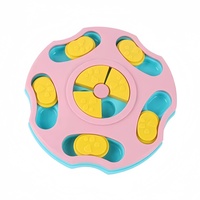 Bol pour chien en plastique écologique Puzzle Plate Toy Feeder Interactive & Movement Toy pour chiots et chiens