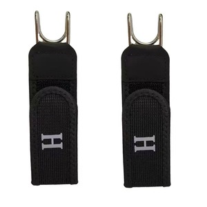<span class=keywords><strong>Ceinture</strong></span> ajustable avec fermeture Velcro et boucle élastique à crochet métallique pour hommes et femmes, en alliage - Product Image 5