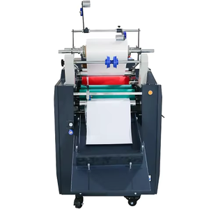 Senwei swfm390h A3 cộng với giấy không có tấm cần thiết lá sleeking và Máy cán dầu thủy lực sưởi ấm tự động <span class=keywords><strong>Laminator</strong></span> - Product Image 3