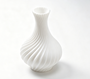 Vase à fleurs moderne en impression 3D, vente chaude sur le réseau, décoration d'intérieur, vase à fleurs rose - Product Image 3