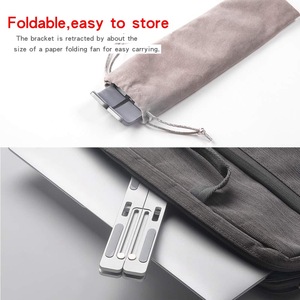 Soporte Flexible de refrigeración para ordenador portátil, <span class=keywords><strong>mini</strong></span> soporte universal de metal para pc y portátil - Product Image 4