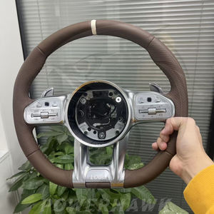 Roda kemudi kulit kualitas tinggi, untuk Mercedes Benz CLS W218 X218 C257 W205 W212 W213 C216 C217 C218 W222 W223 C207 A207 CLA - Product Image 1
