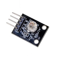 Módulo LED RGB de 3 colores KY-016 para pantalla LED, 4 pines DIP, 3.3V/5V, 19x15mm