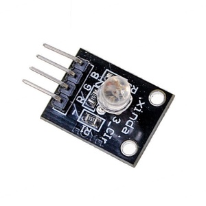 Módulo LED de 3 Colores KY-016, Componente Electrónico Original, Diodo Emisor de Luz Tricolor RGB, 4 Pines DIP KY-016 - Product Image 2