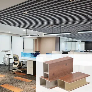 3D Suspended Ceiling Modern Interior Ceilings Environmental-Friendly Fireproof Pvc Ceilings