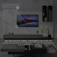 Télécommande universelle sans fil BroadLink RM4 Pro IR RF Wi-Fi via smartphone intelligent, compatible avec Alexa et Google Home