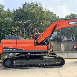 Excavatrice sur chenilles Doosan DX300LC-9C d'occasion du Japon, capacité de 1,6 m³, moteur de 3 tonnes, boîte de vitesses, PLC, engin de construction en bon état - Product Image 5