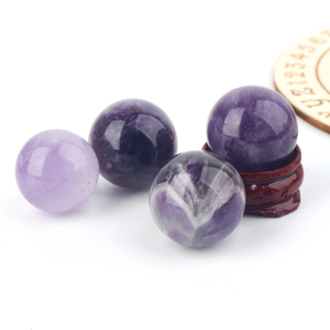 2cm Mini <b>Crystal</b> <b>Ball</b> Sphere Wholesale Natural Healing Gemstone Polished <b>Crystal</b> Mini Spheres for Decoration - Product Image 5