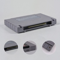 Cartouche de jeu vidéo 16 bits en langue anglaise pour économie de batterie Version USA Jeux NTSC SNES pour cartouche Nintend o SNES