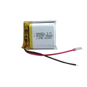 Piccola Batteria al Litio <span class=keywords><strong>3</strong></span>.7v Lipo 752042 702030 802030 802530 802528 300mAh 400mAh 450mAh per Dispositivi Medici - Product Image 1