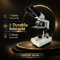 Phenix XSP-36C Compound Microscope Biological Medical Binocular Microscope for Academic Use Lab Student Live Blood Cells