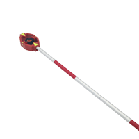 Accessoire pour station totale, équipement de topographie, mini-prisme en plastique haute précision avec micro-lentille et quatre poteaux, précision 0,1