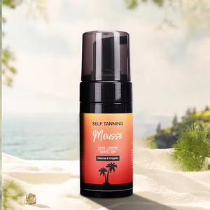 Mousse autobronzante à l'essence de noix de coco biologique de marque de <span class=keywords><strong>luxe</strong></span> 100 ml, bronzage longue durée sans soleil pour le corps, tous types de peau - Product Image 5