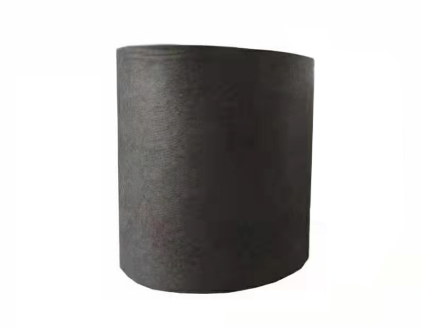 Черный цвет мелтблаун ткани