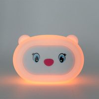 Speaker Robot Mainan Bayi Portabel dengan Lampu LED RGB, Baterai 1200mAh, Kabinet Kayu, Dapat Digunakan di Dalam dan Luar Ruangan, Buatan Guangzhou