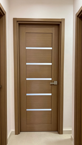 Puertas Interiores y Exteriores de Estilo Moderno Americano, Puertas de <span class=keywords><strong>Madera</strong></span> de Melamina Insonorizadas y Económicas para el Hogar - Product Image 5