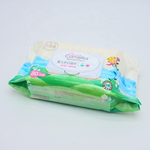 Échantillon gratuit de lingettes pour bébé lingettes biodégradables non parfumées serviette pour bébé lingettes humides pour nouveau-né - Product Image 1