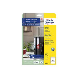 AVERY Zweckform Ordner-Etiketten de 61x192mm Peso 40 unidades - Product Image 1