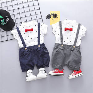 Ensembles décontractés pour enfants en gros : T-shirt blanc basique pour bébé et pantalon décontracté en coton biologique, style rétro - Product Image 6