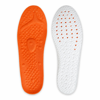Semelles intérieures respirantes en mousse popcorn, semelles massantes, amorti doux, absorption des chocs, semelles intérieures confortables pour le sport, pour hommes et femmes, athlétiques