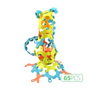 60/100/248PCS Wholesale ABS Material Bricks Hundred Creative Assembling DIY Building <strong>Blocks</strong> Sets Gift Toys for Kids - Product Image 5