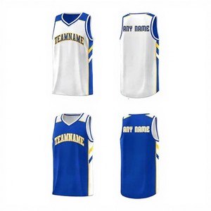 Custom Basketball Jersey Unisex <b>Mesh</b> <b>Short</b> Tank Top Sublimated Print Team Name Breathable Eco-Friendly Polyester Sportswear - Product Image 5