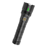 Lámpara de Camping Recargable Tipo-C con Tiras Luminosas de 1500m, Zoom Ajustable e Indicador de Batería, Linterna para Exteriores