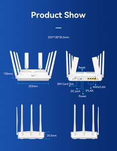 Enrutador <span class=keywords><strong>WiFi</strong></span> 5G CPE 5g para interiores con ranura para tarjeta SIM Enrutador <span class=keywords><strong>WIFI</strong></span> de doble banda Enrutador de módem 5G con ranura para tarjeta SIM dual para África - Product Image 6