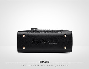 Big Leather Women's Crossbody Bags Classic Top Handle Handbags for Women Fashion Large Capacity Casual Ladies Purse - Product Image 5