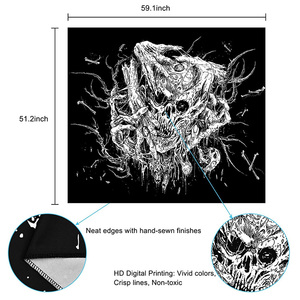 Mains Esthétiques Yeux de Mort Tapisseries Horreur Gothique <span class=keywords><strong>Tapisserie</strong></span> <span class=keywords><strong>Noir</strong></span> <span class=keywords><strong>et</strong></span> <span class=keywords><strong>Blanc</strong></span> pour Chambre à coucher - Product Image 6