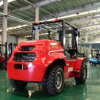 Meilleures ventes - Chariot élévateur diesel tout-terrain 4x4 - Expédition rapide - Emballage sécurisé - Temps d'exploitation prolongé - ISO 9001 - Usine