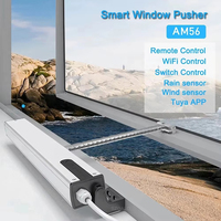 Interrupteur intelligent Wi-Fi Tuya, actionneur linéaire de moteur RC, affichage OLED, design rabattable, pour téléviseur, 24V/220V, CE
