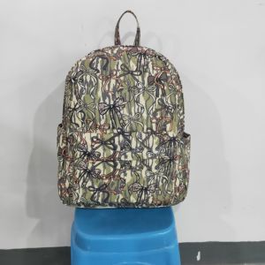 BA0394 Camo Print Fashion Microfiber Synthetic Leather Student <b>Backpack</b> for Little Girls Zipper-Back School Baby Girl Schoolbag - Product Image 4