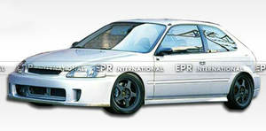Pare-chocs avant pour HONDA 1999-2000 EK Civic EPA Type Matériau en fibre de verre - Product Image 5