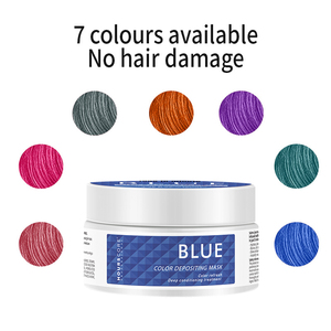 การปรับแต่งฉลากส่วนตัว Oem / Odm ครีมนวดสีดูแลเส้นผมหน้ากาก<span class=keywords><strong>สี</strong></span>ย้อม<span class=keywords><strong>ผม</strong></span>กึ่งถาวรปราศจากความโหดร้าย - Product Image 5