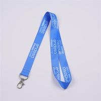 CH Wholesale Sublimation Printing Polyester Lanyards With Logo Custom Certification Keychain OEM ODM ECO Promotion Event Gifts