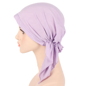 Niềm Tin Phụ Nữ Hồi Giáo Mềm In Bên Trong <span class=keywords><strong>Hijabs</strong></span> Mũ Nón Căng Phụ Kiện Tóc Pre-Gắn Đầu Khăn - Product Image 3