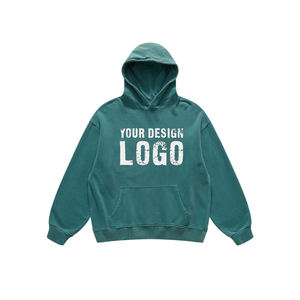 Factory Customized Thick <b>Oversized</b> <b>Mens</b> <b>Hoodies</b> Fashion Casual Drop Shoulder Plus <b>Fleece</b> Pullover Loose <b>Men's</b> <b>Hoodies</b> - Product Image 3