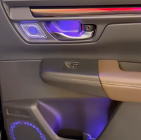 Kit d'éclairage intérieur de voiture LED dynamique et coloré style aurore pour Honda CRV 2023-2026, accessoires de voiture