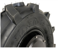 Kit de conversion de moteur pour brouette électrique agricole 14 pouces 500W, moteur moyeu sans balais 24V basse vitesse, batterie lithium, frein à disque