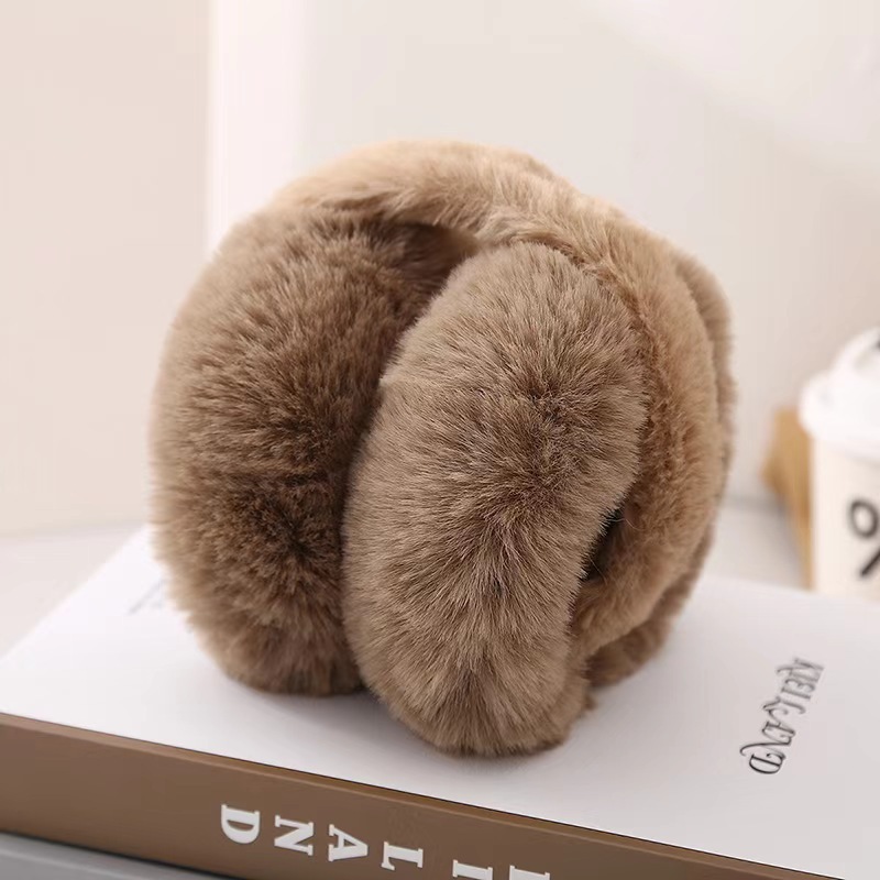 tige en peluche pliable-kaki-15cm de diamètre