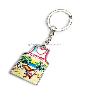 Porte-clés Souvenir Îles Maldives Hawaï <span class=keywords><strong>Tahiti</strong></span> Cœur Dessin Animé Lettres Personnalisées Vente en Gros Breloques de Sac en Métal avec Logo Personnalisé - Product Image 4