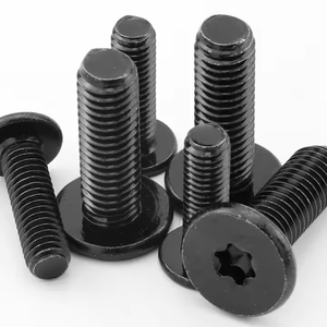 Tornillos de Cabeza Plana Ultrafinos Torx de Acero Inoxidable con Óxido Negro Duradero M2 M2.5 M3 M4 M5 M6 M8 - Product Image 6