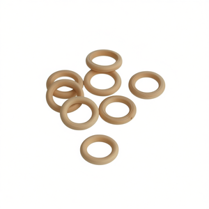 Anelli in legno Ilan 35 mm 8 pezzi per artigianato e decorazioni - Product Image 1