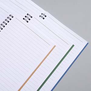 Carnet à spirale A5 avec couverture en papier kraft imprimée personnalisée, carnet à spirale imprimé, carnet promotionnel A5 pas cher - Product Image 4