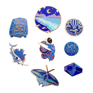 Badge commémoratif en émail dur métallique, broche, personnalisation promotionnelle, logo de dessin animé mignon, plaqué, fournisseur chinois - Product Image 6