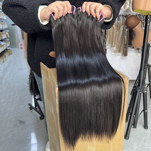 Extensiones de Cabello Humano Liso Natural, Cutícula Alineada, Virgen, Disponible al por Mayor para Proveedores de Cabello y Suministros de Salón - Product Image 5