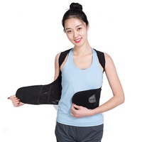 Correcteur de posture d'épaule en maille élastique en gros, ceinture de soutien dorsal réglable, unisexe, adultes, toutes occasions, bosse