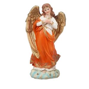 Resina ecológica de 12 pulgadas 3D ingeniosa Natividad religiosa Ángel <span class=keywords><strong>Gabriel</strong></span> estatua Sagrada Familia Navidad decoración del hogar regalo de negocios - Product Image 1